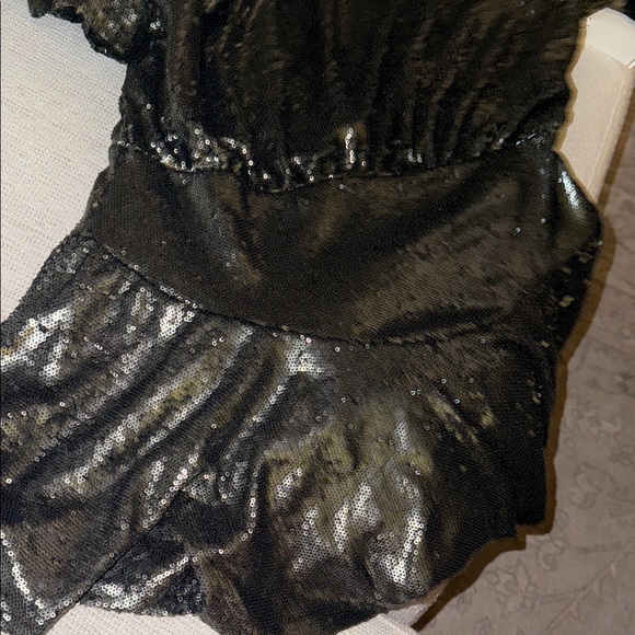 NWT Free People Manuka Sequin Mini Dress in Gunmetal SIZE MEDIUM - Picture 8 of 10